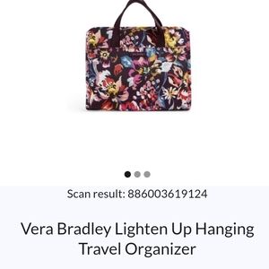 Vera Bradley Floral Travel Organizer